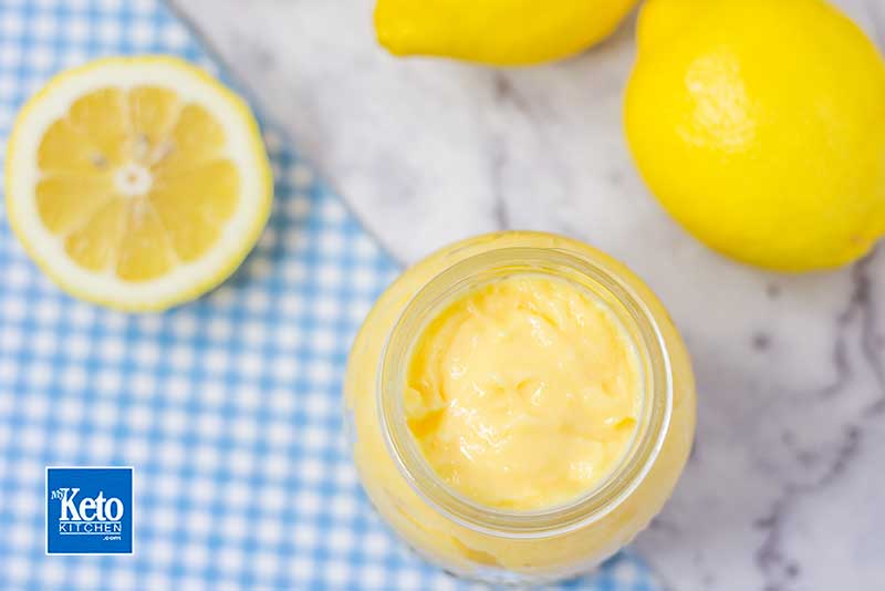 keto lemon curd – low carb & sugar free recipe –"zesty & sweet