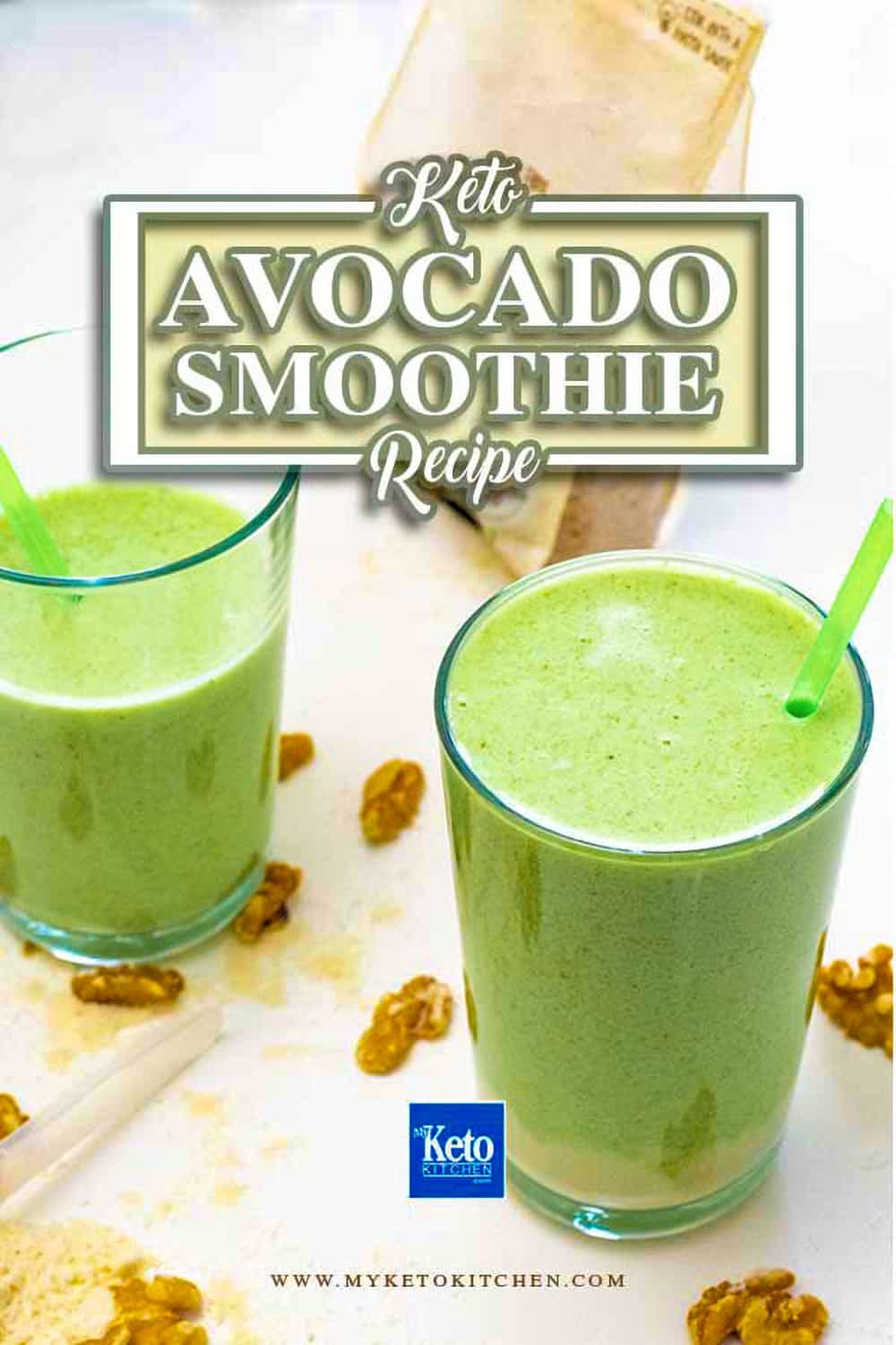 The Best Keto Avocado Smoothie Recipe Super Nutritious Thick Delicious