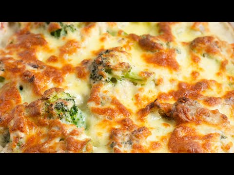 Keto Recipe - Broccoli Chicken &amp; Cheese Casserole &quot;Super Cheesy, Tasty &amp; Nutritious&quot;