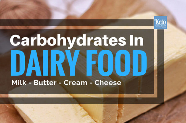 How Many Carbs In Milk, Cheese, Cream, Butter & Yoghurt