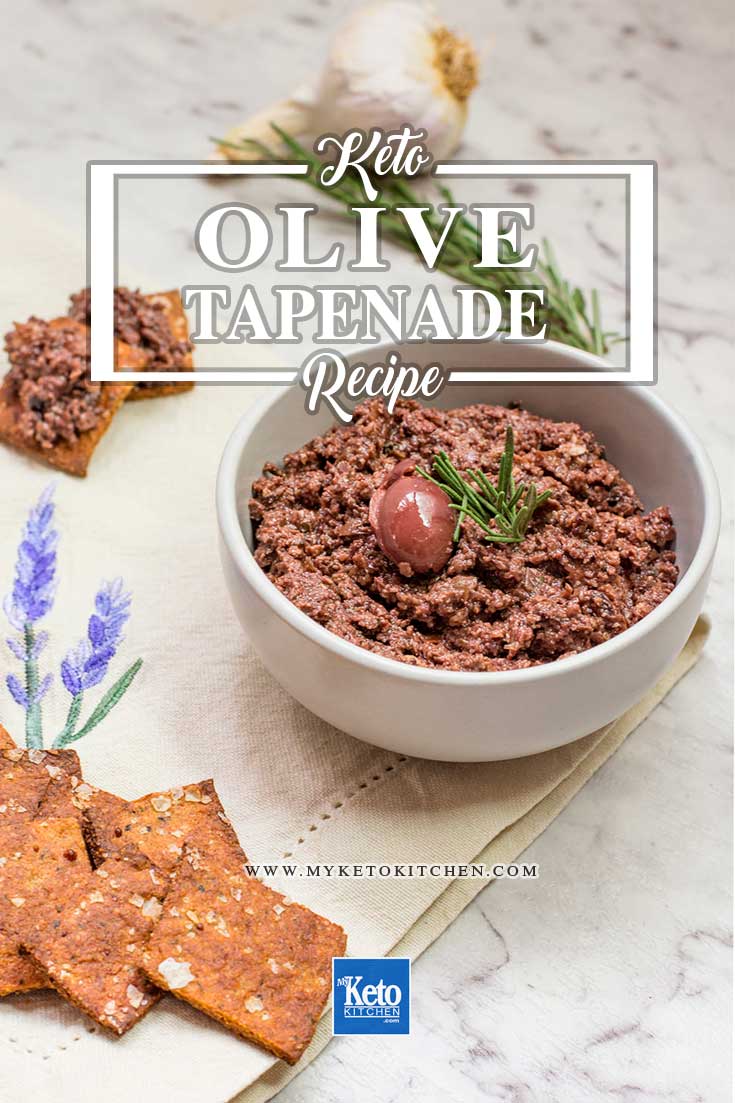 Tapenade Recipe - Low Carb Olive & Garlic Savory French Dip