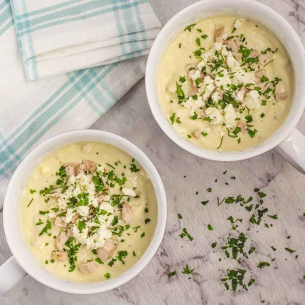 Easy Chicken And Cauliflower Soup Recipe Warm And Hearty 0509