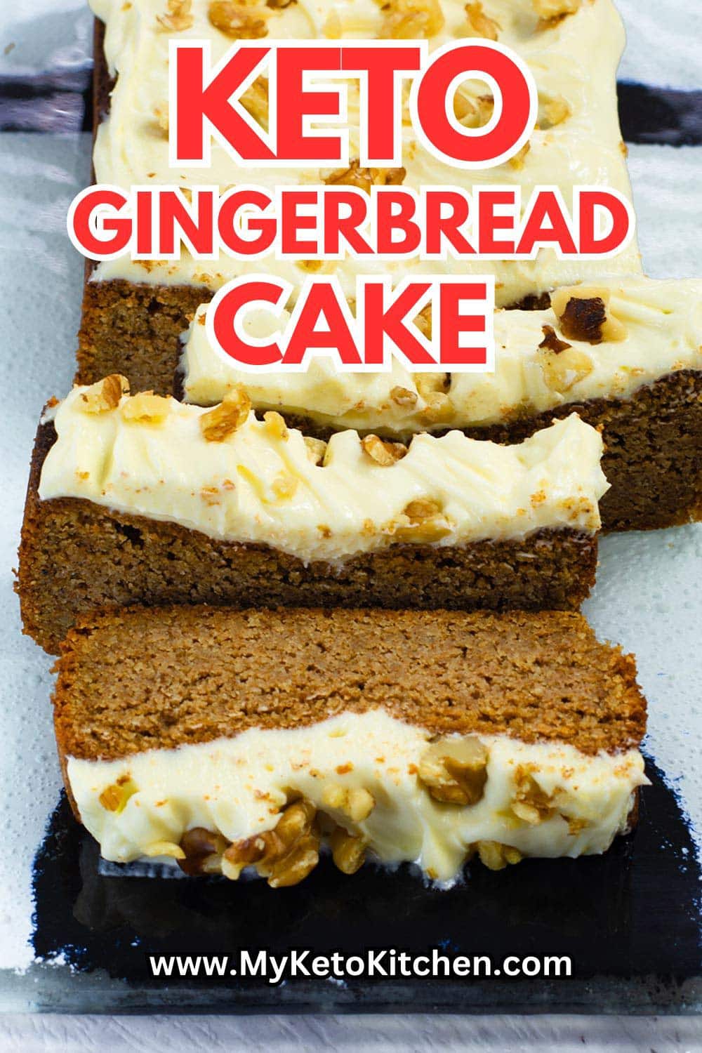 The Best Keto Gingerbread Cake (2g Carbs)