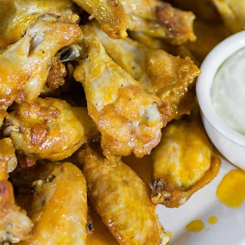 Easy Buffalo Wings Delicious Deep Fried Chicken Recipe