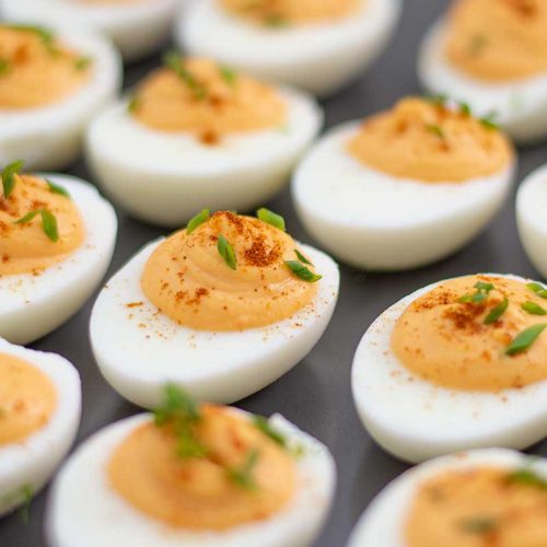 Best Deviled Eggs Recipe - Keto, Paleo & Super Healthy (1g Carbs) - My ...