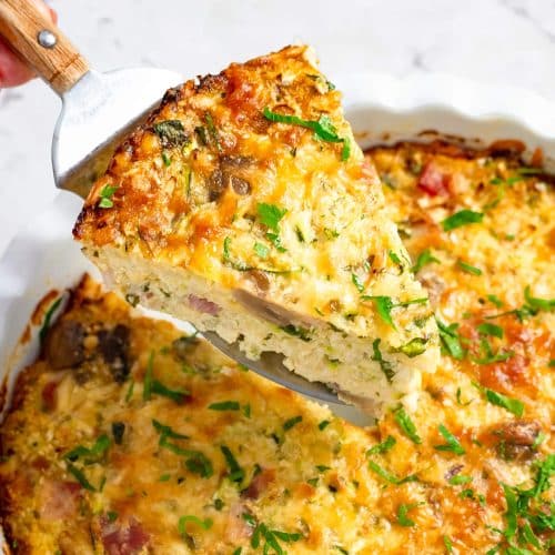 The Best Cauliflower Quiche Recipe | by My Keto Kitchen