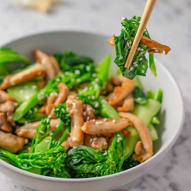 The Best Keto Chicken Stir Fry Recipe With Super Greens 9489