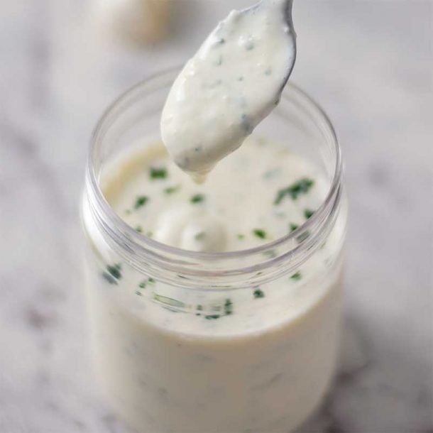 Keto Garlic Sauce - Quick & Easy Lebanese Recipe