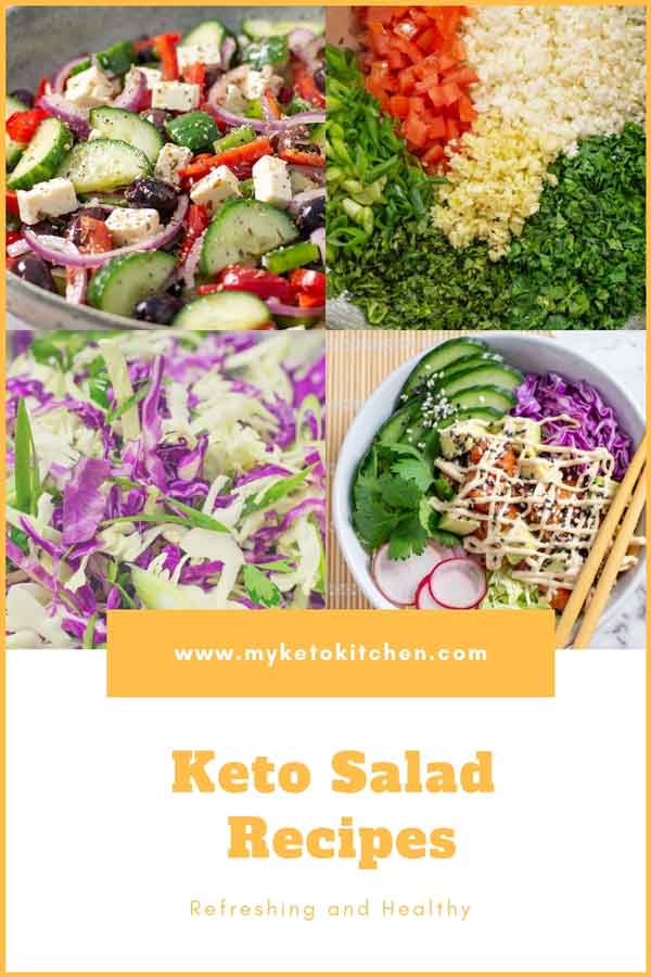 14 Easy Keto Salad Recipes - Refreshing & Nutritious Low ...