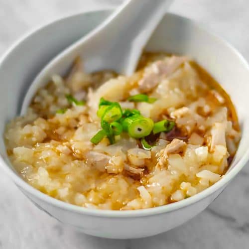 Keto Congee Recipe with Caulflower - Low Carb Chinese Porridge | My ...