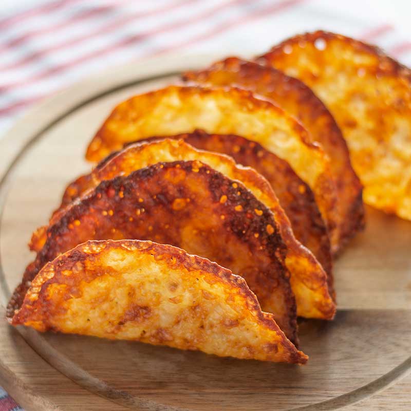 Keto Cheese Taco Shells Recipe Super Crunchy Only 1 Ingredient” 7627