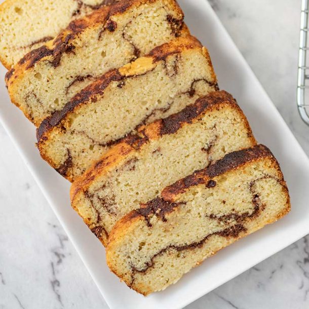 The Best Keto Cinnamon Sweet Bread Recipe | My Keto Kitchen