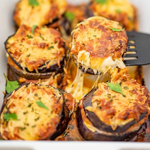 Keto Eggplant Parmesan