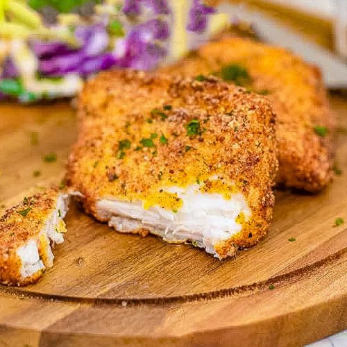 Keto Fried Fish Breaded (2g Carbs) - Recipe By My Keto Kitchen