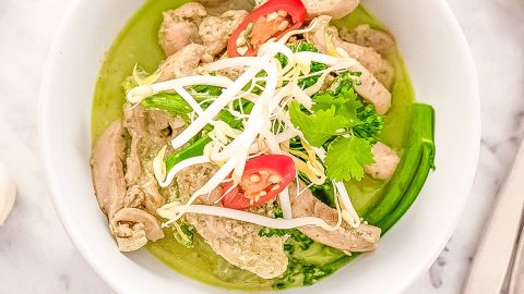 Keto Thai Green Chicken Curry