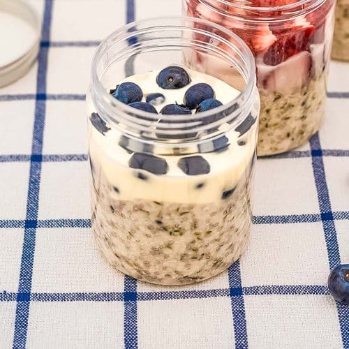 Easy Keto Overnight Oats (Chia Seeds) - Healthy & Nutritious