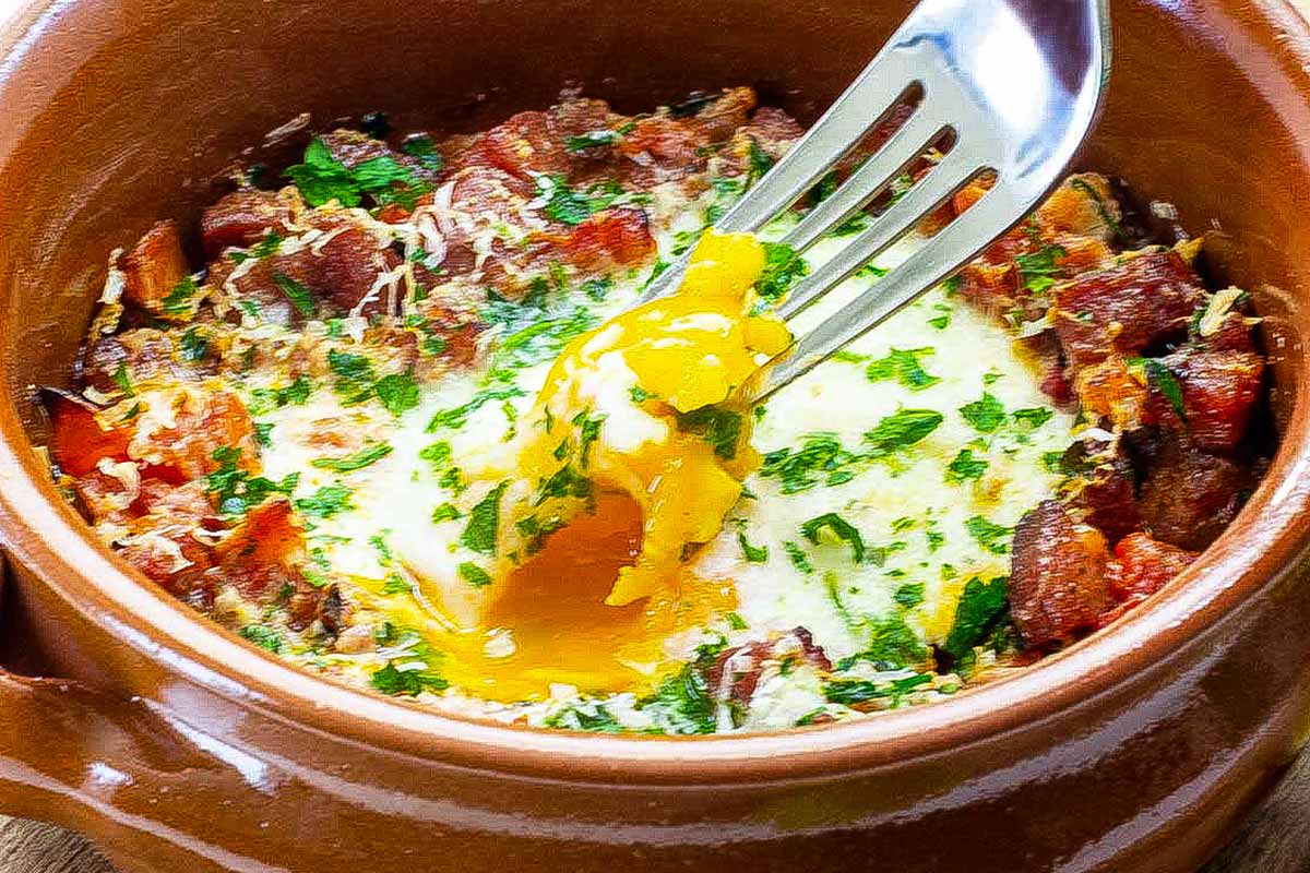 Spanish Baked Eggs Recipe | My Keto Kitchen