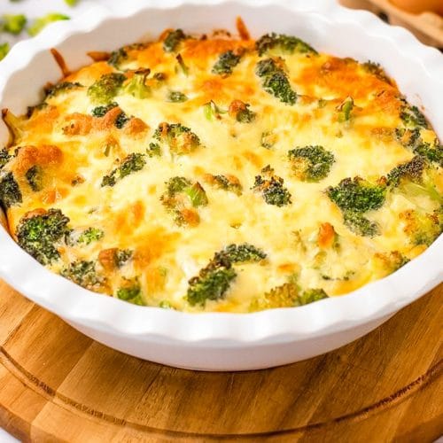 Crustless Broccoli Quiche Recipe - Healthy, Delicious and Nutritious ...