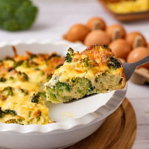 Crustless Broccoli Quiche Recipe - Healthy, Delicious and Nutritious ...