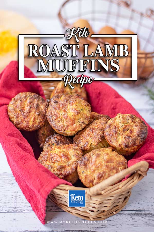 Keto Roast Lamb Muffins Recipe - Easy Cheesy Low Carb Snacks | My Keto ...