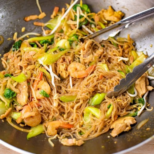 Easy Keto Stir Fry Noodles Recipe - Singapore Style