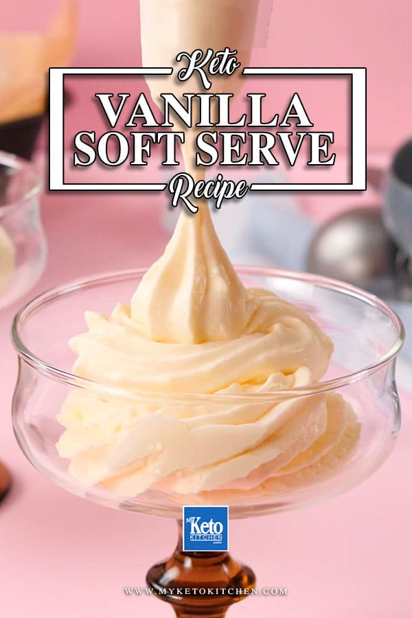 Keto Soft Serve Ice Cream Recipe - using Dash mini ice cream maker!