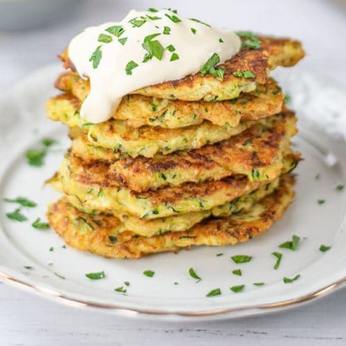 Keto Zucchini Fritters Recipe - Easy Delicious & Healthy