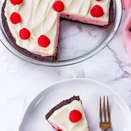 The Best Keto Raspberry Cream Pie Recipe (2g Carbs) | My Keto Kitchen