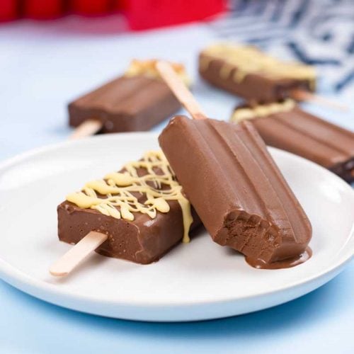 Keto Chocolate Ice Cream Bars Recipe - My Keto Kitchen