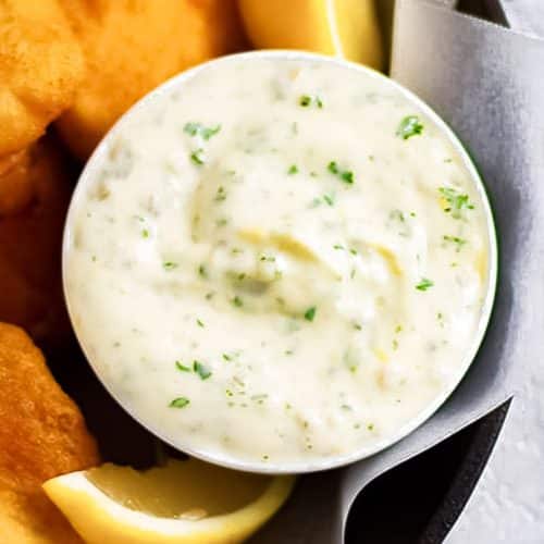 The BEST EVER Keto Tartar Sauce - Quick Homemade Recipe