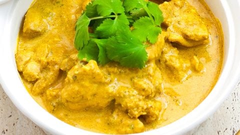 Low carb yellow store curry