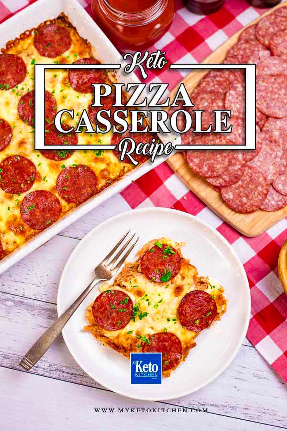 The Best Keto Pizza Casserole Recipe My Keto Kitchen 9062