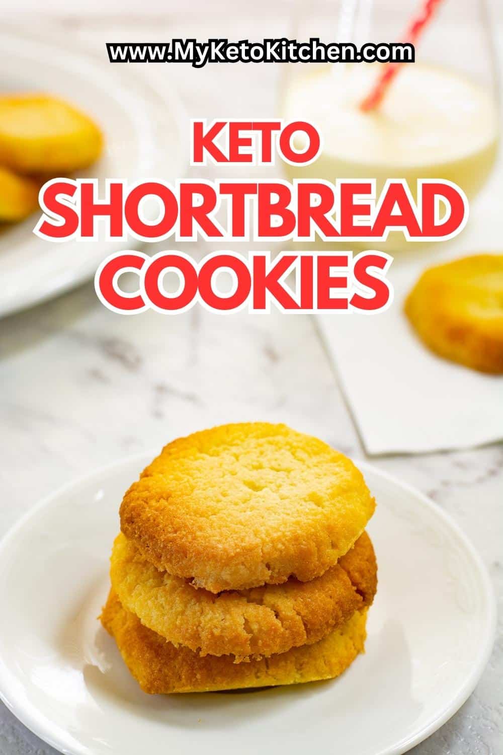 The Best Keto Shortbread Cookies Recipe (1g Carbs)