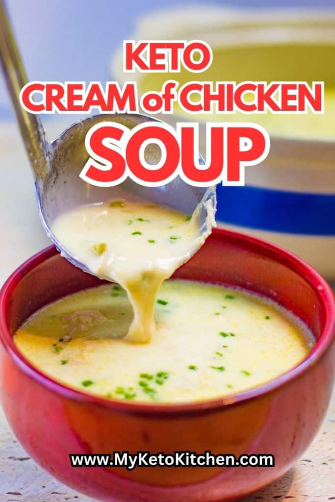 Easy Keto Cream Of Chicken Soup - Hearty & Filling