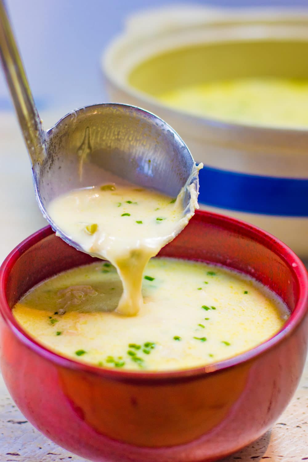 Easy Keto Cream Of Chicken Soup - Hearty & Filling