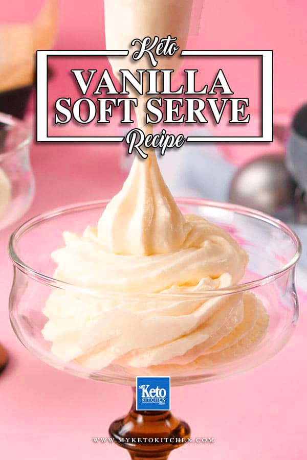 Keto Soft Serve Ice Cream Recipe - using Dash mini ice cream maker!
