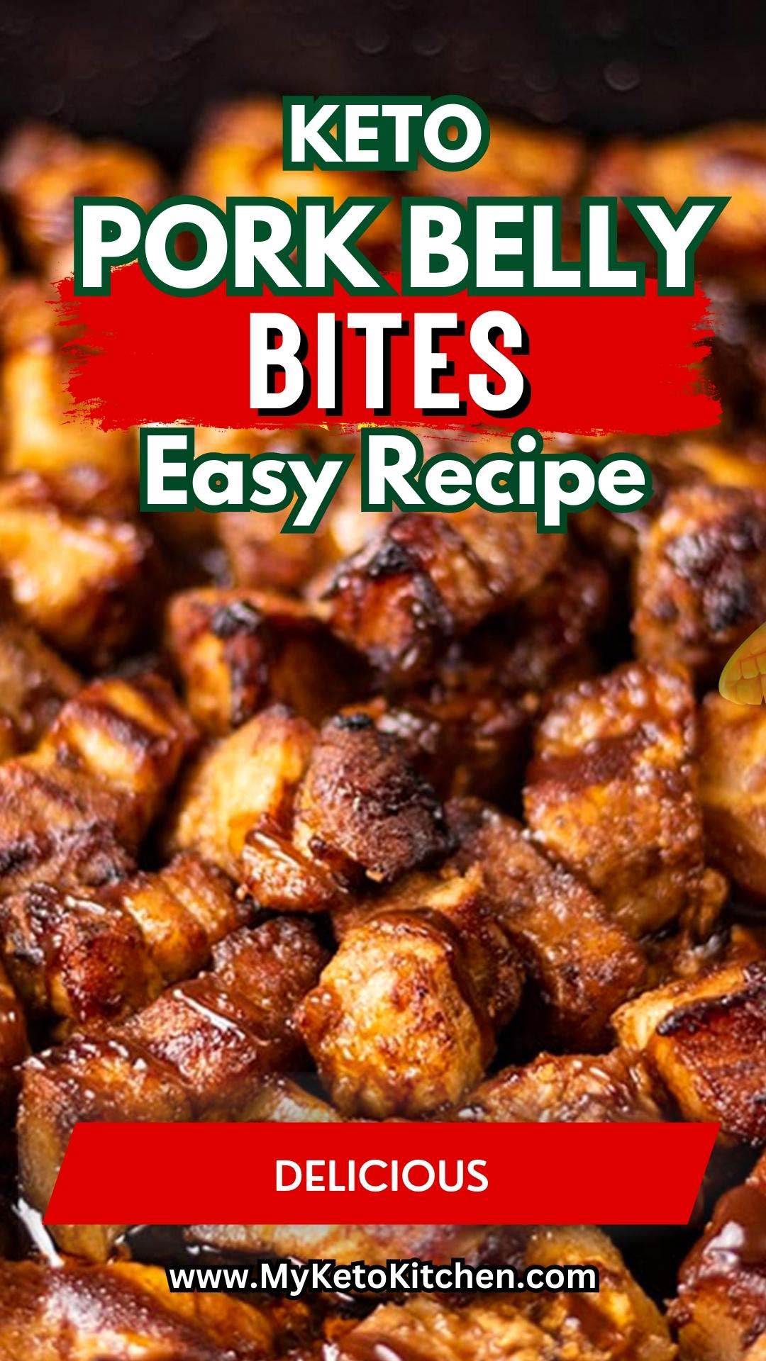 The Best Keto Pork Belly Bites With Sugar Free Bbq Sauce 