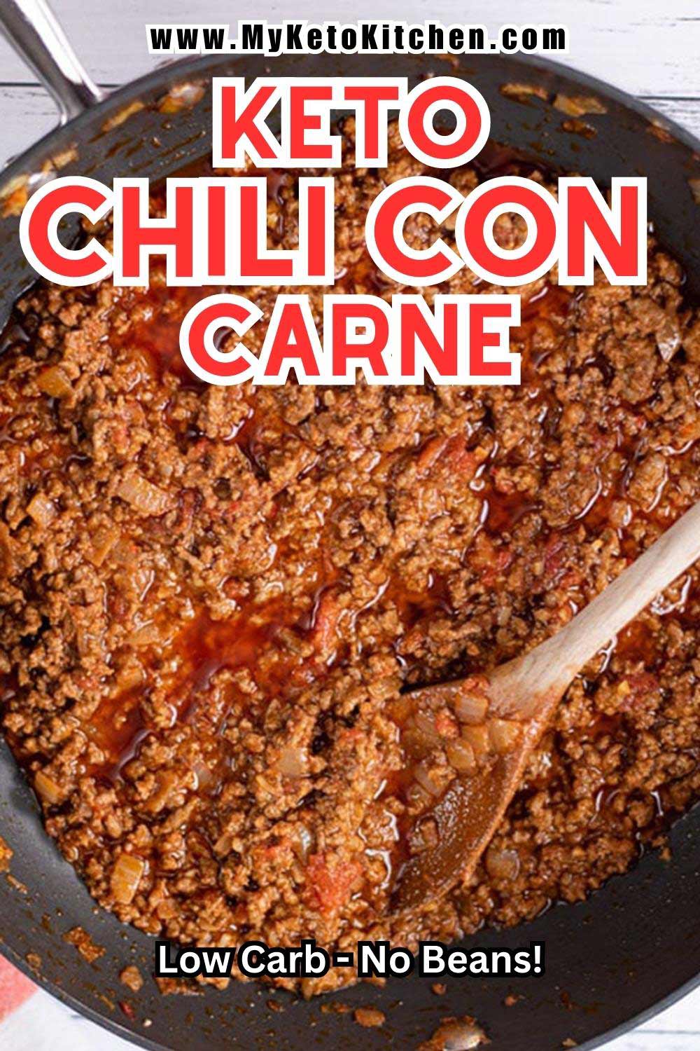 Easy Keto Chilli Con Carne For The Budget Conscious