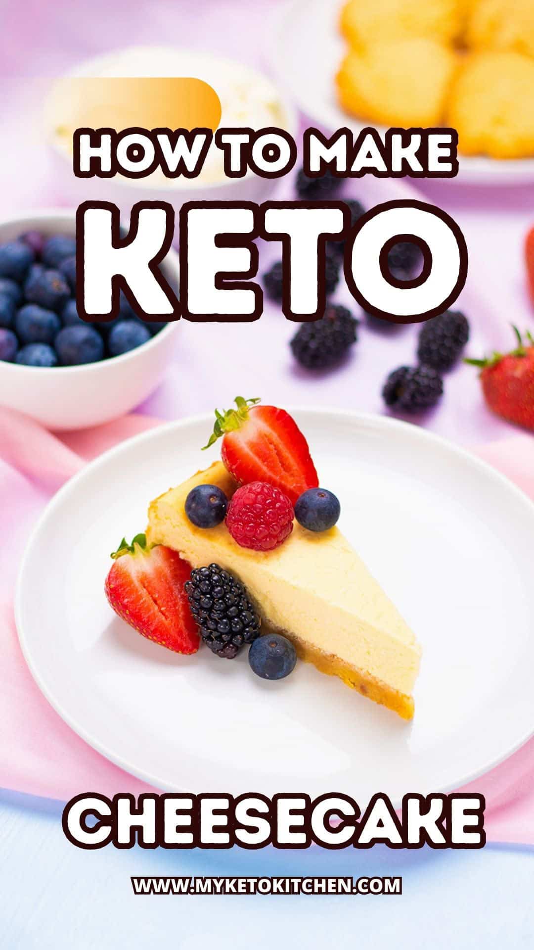 The Best Keto Cheesecake Recipe with Cookie Base
