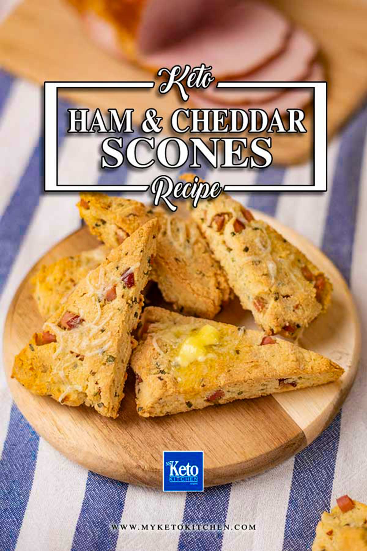 The Best Keto Scones Ham And Cheese 2g Carbs 4909