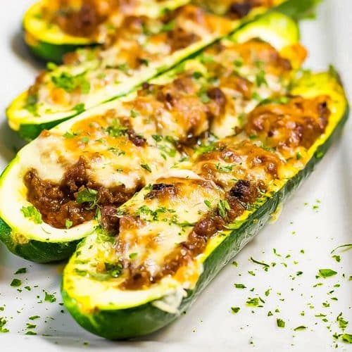 Easy Keto Zucchini Boats Recipe - Delicious!