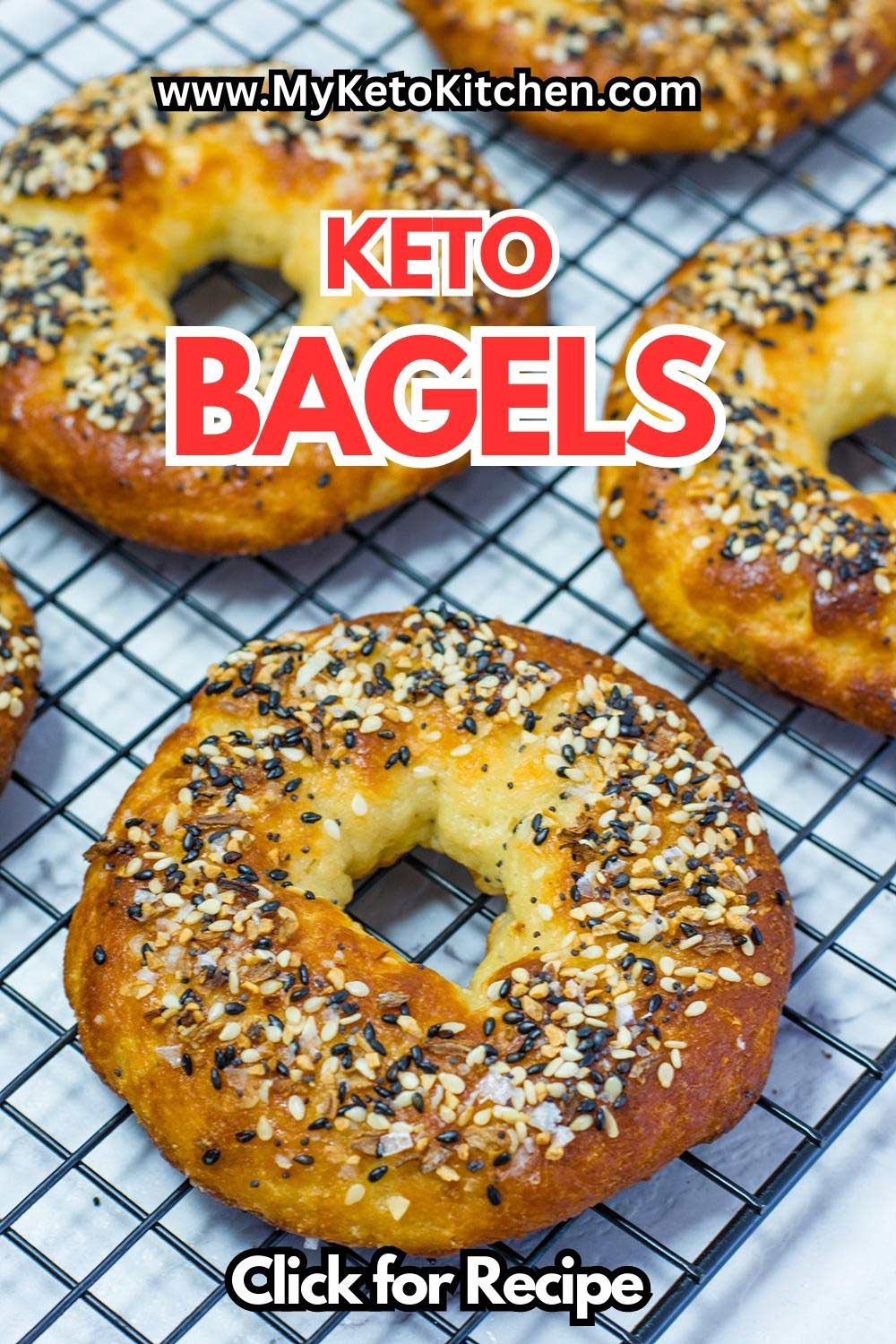 The Best Keto Bagels Recipe (3g Net Carbs)