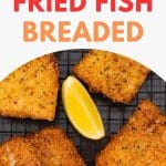 Keto Fried Fish Breaded (2g Carbs) | Recipe By My Keto Kitchen