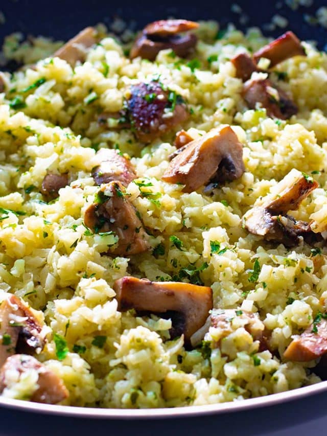 The Best Keto Risotto Recipe (2g Carbs)