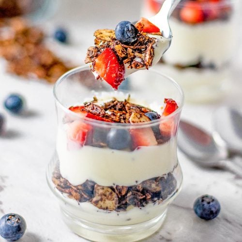 Granola Yogurt Parfait Cups - Kirbie's Cravings