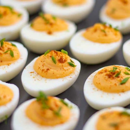 The Best Keto Deviled Eggs Recipe (1g Carbs)