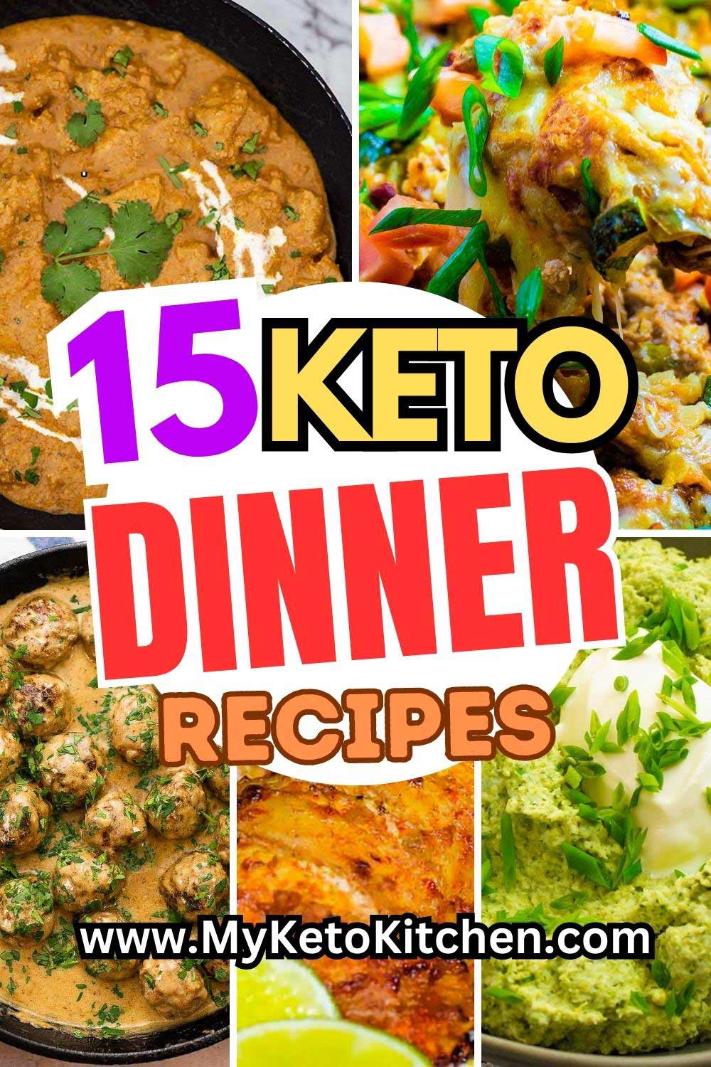 Easy Keto Dinner Ideas By My Keto Kitchen