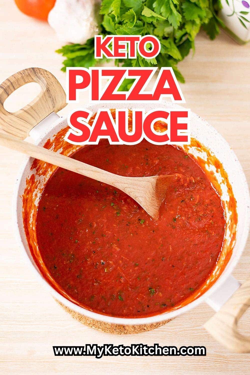 The Best Keto Pizza Sauce - Super Versatile